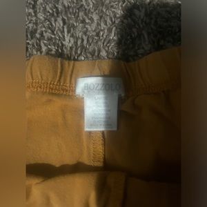 Yellow and white shorts